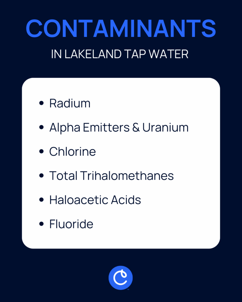 graphic for contaminants in lakeland water by culligan tampa