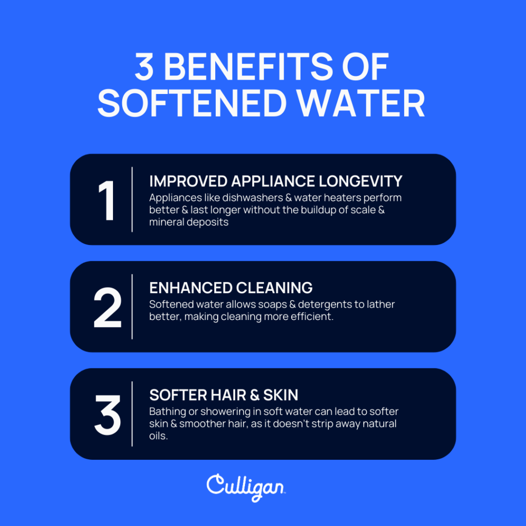 benefits of a water softener