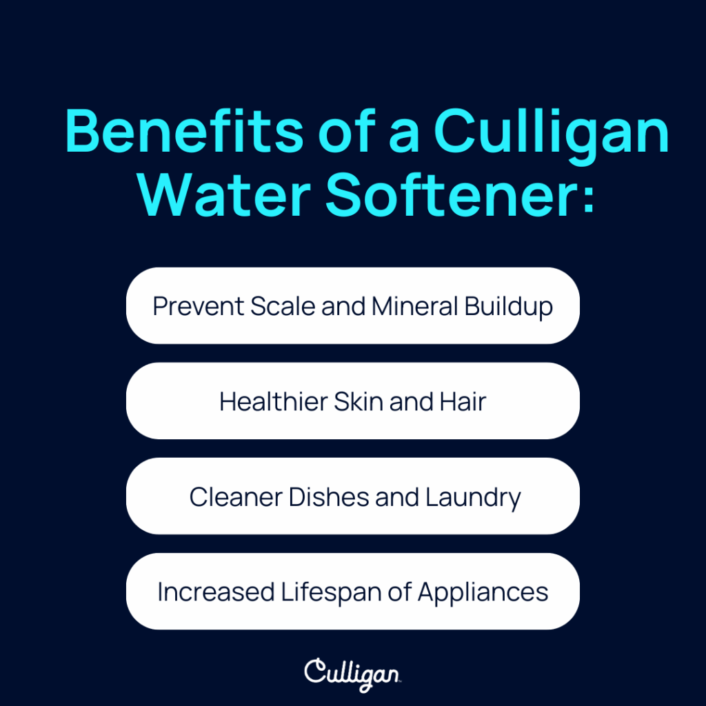 benefits of a water softener from culligan tampa