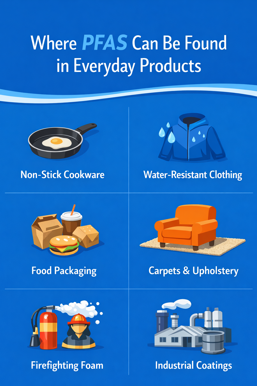 Products containing PFAS